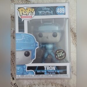 Funko Tron Vinyl Figure in Blue and Black